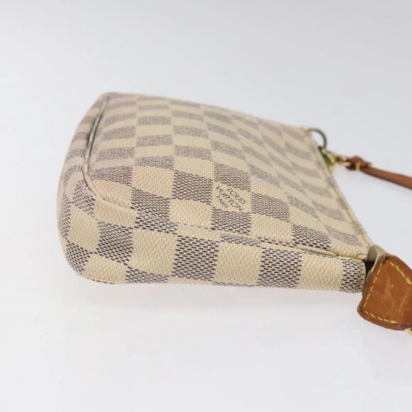 LOUIS VUITTON Damier Azur Pochette Accessoires Pouch - Picture 11 of 16